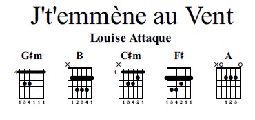 J't'emmène au Vent de Louise Attaque