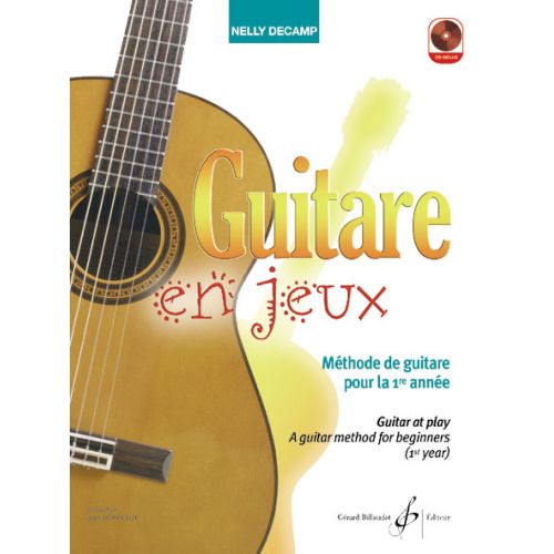 Decamp Nelly - Guitare En Jeux + CD